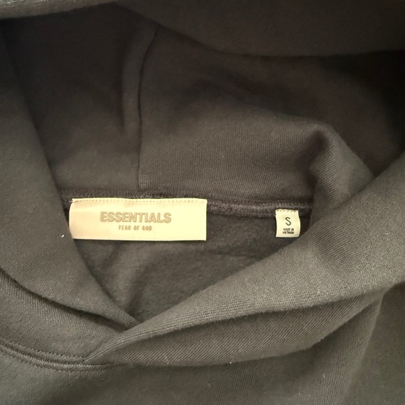 New ESSENTIALS Fear of God Black Hoodie - Picture 5 of 10